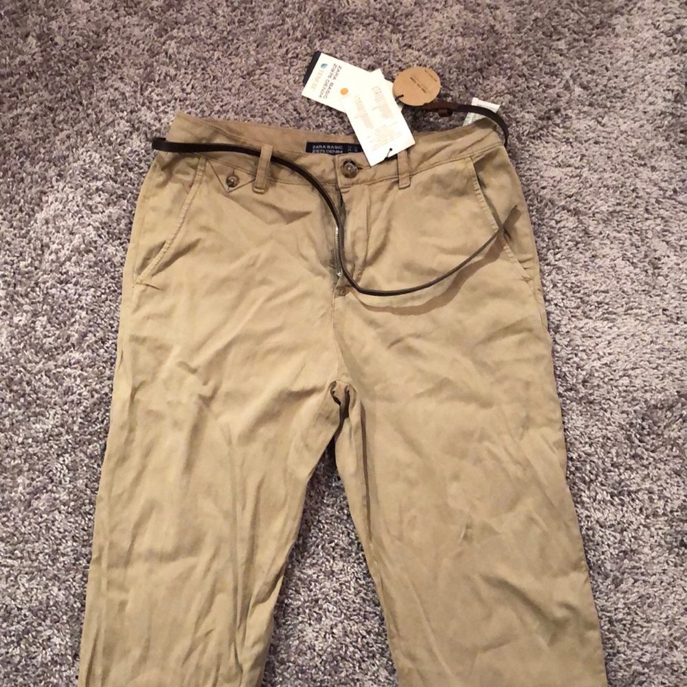 Beige ZARA pants